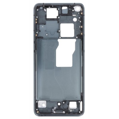 Lcd Frame Middle Chassis For Oppo Find X3 Pro Black By - Maxbhi Com