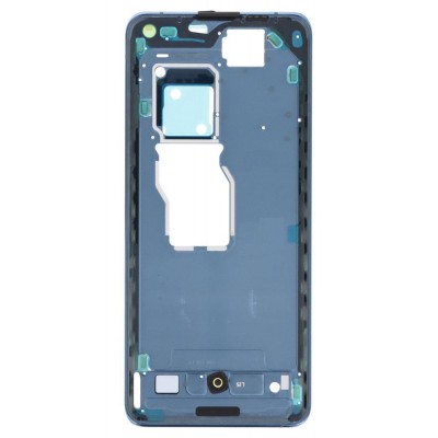 Lcd Frame Middle Chassis For Oppo Find X3 Pro Blue By - Maxbhi Com