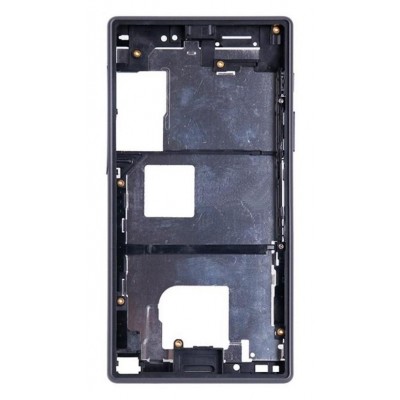 Lcd Frame Middle Chassis For Sony Xperia Z5 Black By - Maxbhi Com