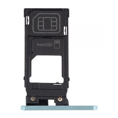 Sim Card Holder Tray For Sony Xperia Xz2 Premium Silver - Maxbhi Com