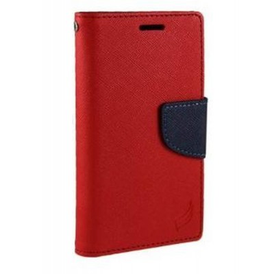 Flip Cover for Motorola ELECTRIFY - Red