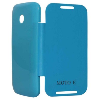 Flip Cover for Motorola Moto E Dual SIM XT1022 - Blue
