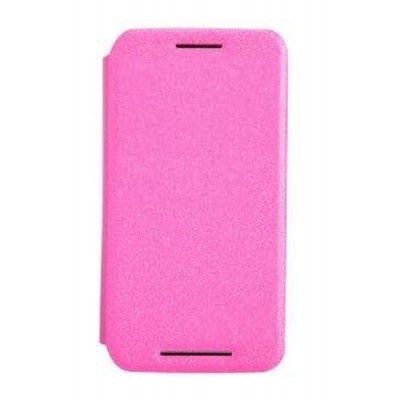 Flip Cover for Motorola Moto E XT1021 - Pink