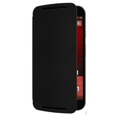 Flip Cover for Motorola Moto G (2nd Gen) Dual SIM - Black