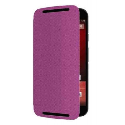 Flip Cover for Motorola Moto G (2nd Gen) - Purple