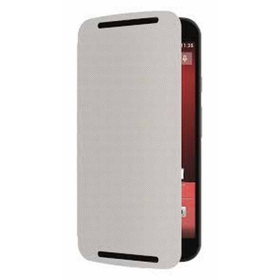 Flip Cover for Motorola Moto G (2nd Gen) - White