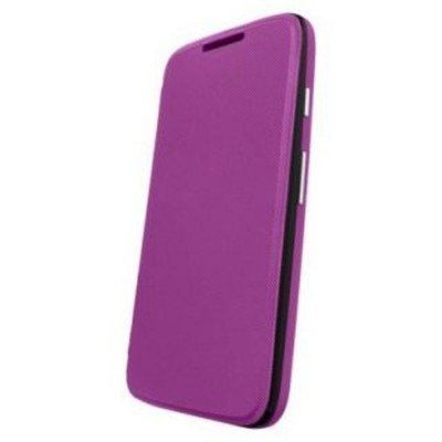 Flip Cover for Motorola Moto G Dual SIM (2014) - Purple