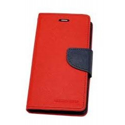 Flip Cover for Motorola Moto X - Black & Red