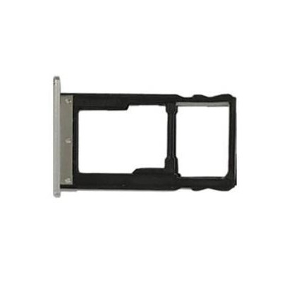 Sim Card Holder Tray For Moto M Silver - Maxbhi Com