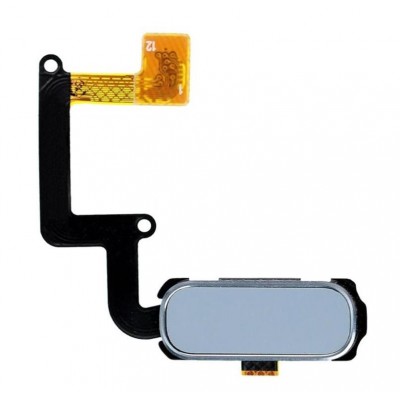 Home Button Complete For Samsung Galaxy A3 2017 Blue By - Maxbhi Com