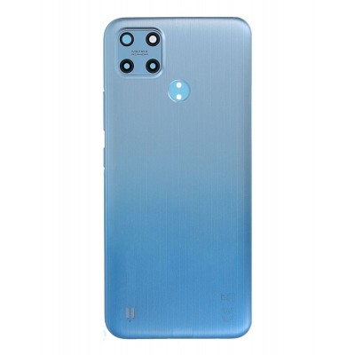 Back Panel Cover For Realme C25 White - Maxbhi Com
