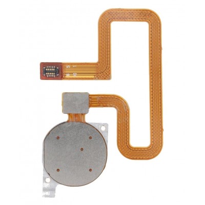 Fingerprint Sensor Flex Cable For Huawei Y7 Prime 2018 White By - Maxbhi Com