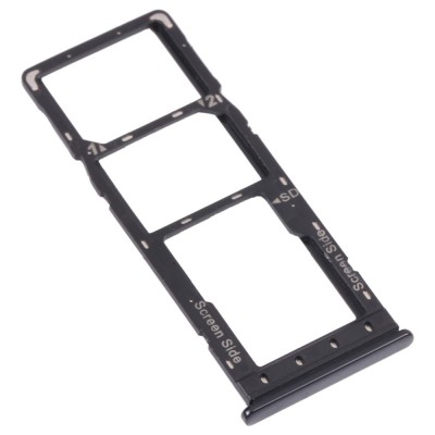 Sim Card Holder Tray For Tecno Spark 6 Black - Maxbhi Com