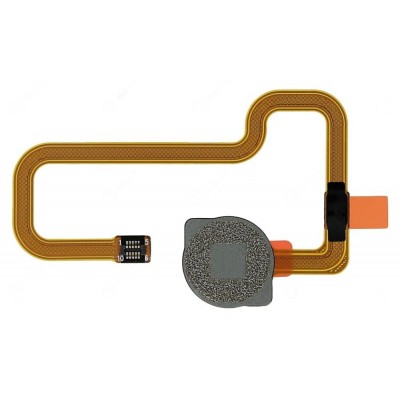 Fingerprint Sensor Flex Cable For Xiaomi Redmi Note 8t Black By - Maxbhi Com