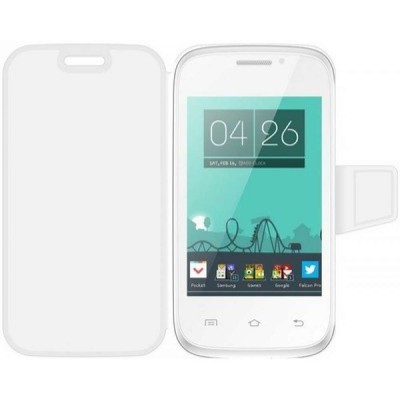Flip Cover for M-Tech A6 Infinity - White