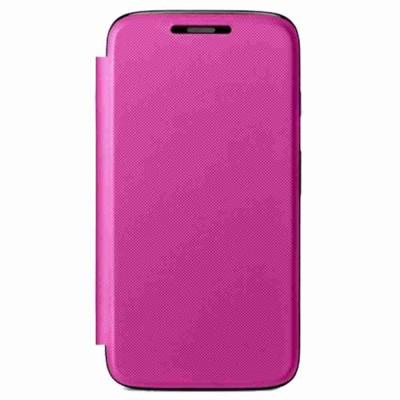 Flip Cover for Motorola New Moto G LTE - Pink