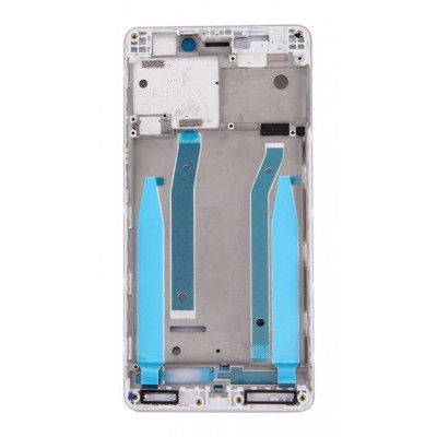 Lcd Frame Middle Chassis For Xiaomi Redmi 3 White By - Maxbhi Com