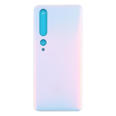 Back Panel Cover For Xiaomi Mi 10 Pro 5g White - Maxbhi Com