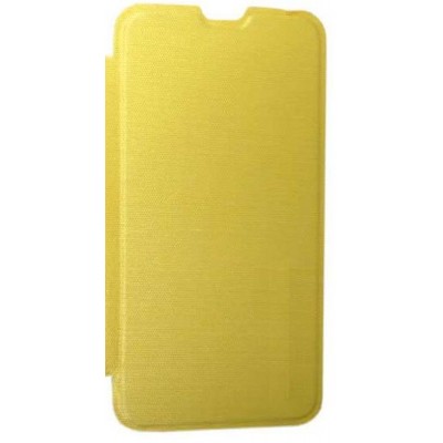 Flip Cover for Nokia Asha 502 Dual SIM - Yellow