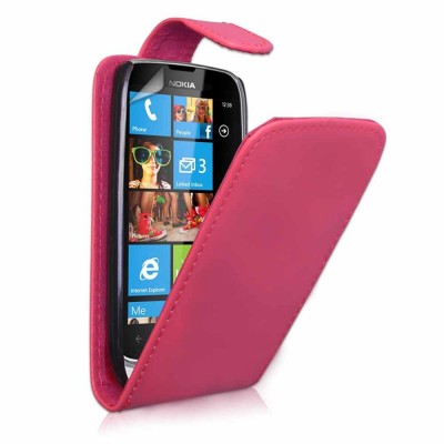 Flip Cover for Nokia Lumia 610 - Magenta