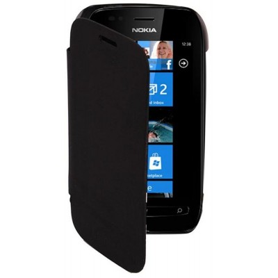 Flip Cover for Nokia Lumia 710 T-Mobile - White & Black
