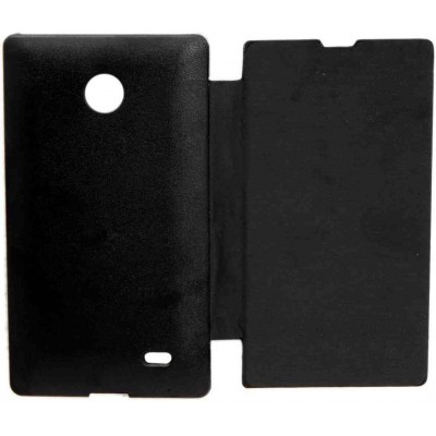 Flip Cover for Nokia X Plus + - Black