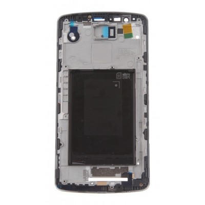 Lcd Frame Middle Chassis For Lg G3 Black By - Maxbhi Com