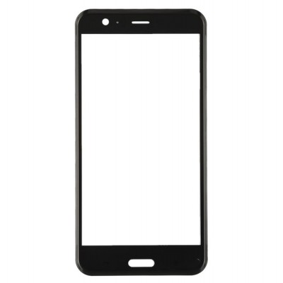 Replacement Front Glass For Htc U11 Black By - Maxbhi Com
