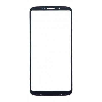 Replacement Front Glass For Motorola Moto Z3 Black By - Maxbhi Com