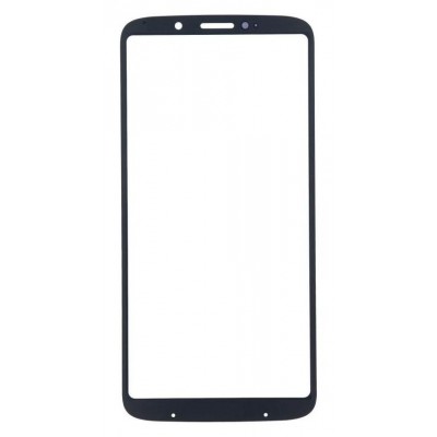 Replacement Front Glass For Motorola Moto Z3 Black By - Maxbhi Com