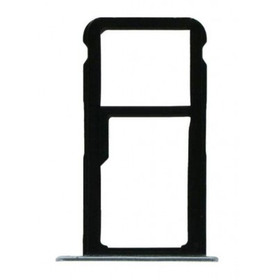Sim Card Holder Tray For Huawei Y5 2017 Grey - Maxbhi Com