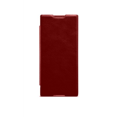 Flip Cover For Micromax X818 Maroon By - Maxbhi Com