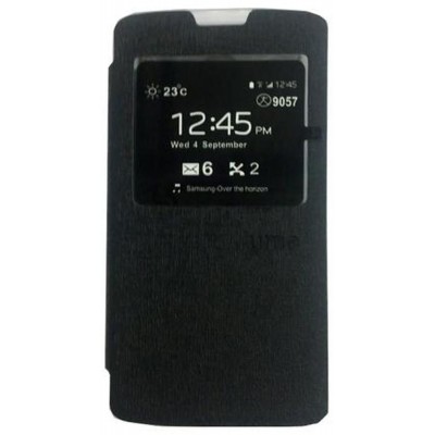 Flip Cover for Oppo R1001 Joy - Black