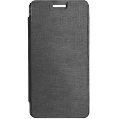 Flip Cover for Panasonic Eluga A - Black