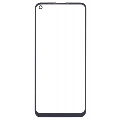 Replacement Front Glass For Infinix Note 7 Lite Black By - Maxbhi Com