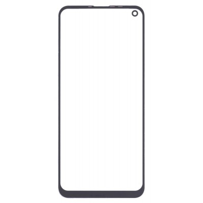Replacement Front Glass For Infinix Note 7 Lite Black By - Maxbhi Com