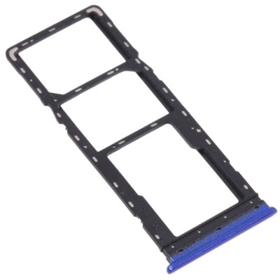 Sim Card Holder Tray For Tecno Spark 3 Blue - Maxbhi Com