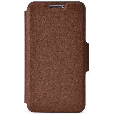 Flip Cover for Pantech Perception - Brown