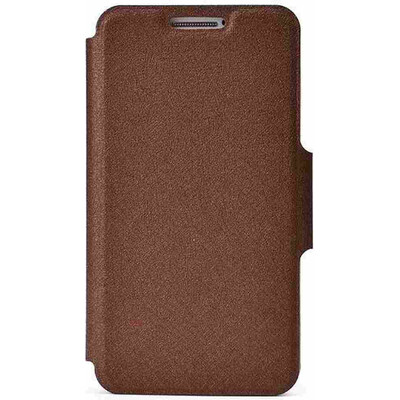Flip Cover for Pantech Perception - Brown