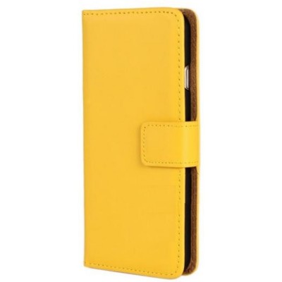 Flip Cover for Plum Pilot Plus Z550 - Yellow