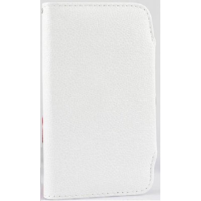 Flip Cover for Prestigio MultiPhone 3400 Duo - White