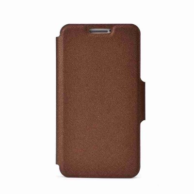 Flip Cover for Prestigio MultiPhone 5000 Duo - Brown