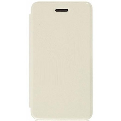 Flip Cover for Prestigio MultiPhone 5000 Duo - White