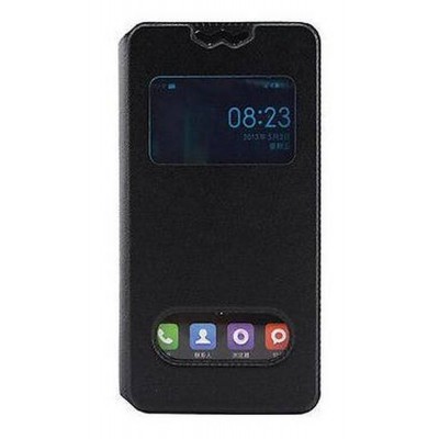 Flip Cover for Prestigio MultiPhone 5508 Duo - Black & Metal
