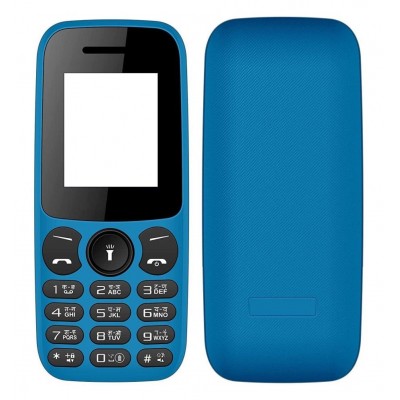 Full Body Housing For Micromax S115 Blue - Maxbhi Com