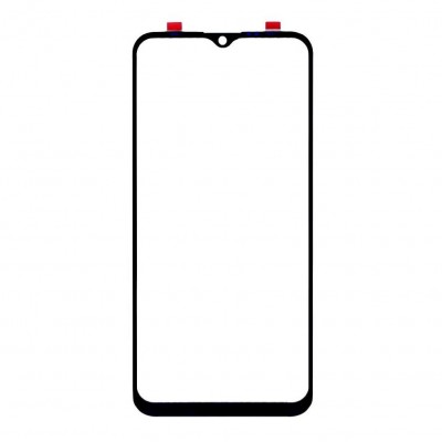 Replacement Front Glass For Infinix Hot 8 Lite Black By - Maxbhi Com