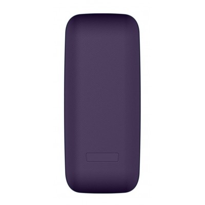 Back Panel Cover For Micromax S115 Purple - Maxbhi Com