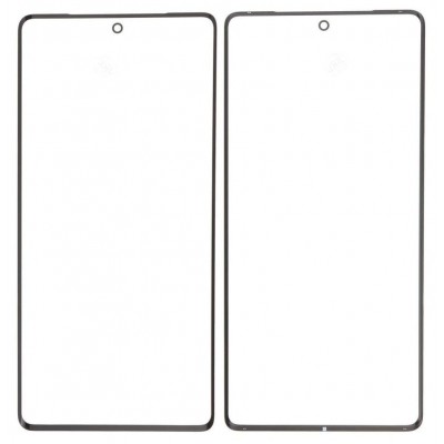 Replacement Front Glass For Google Pixel 7 Pro 5g Black By - Maxbhi Com