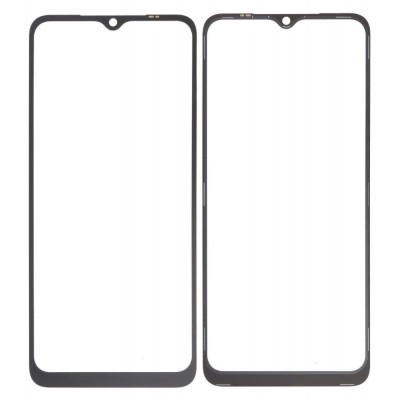Replacement Front Glass For Xiaomi Redmi A1 Black By - Maxbhi Com