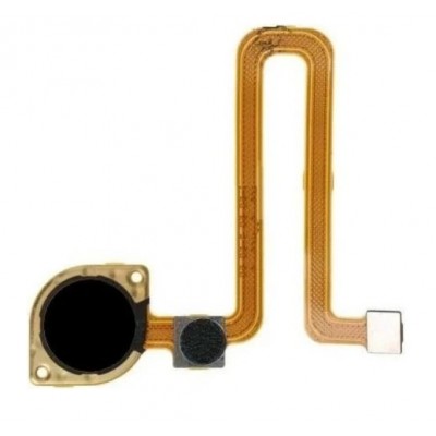 Fingerprint Sensor Flex Cable For Xiaomi Redmi A1 Plus Black By - Maxbhi Com
